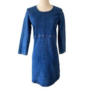 Loup Denim Dress with Sleeves (Small)